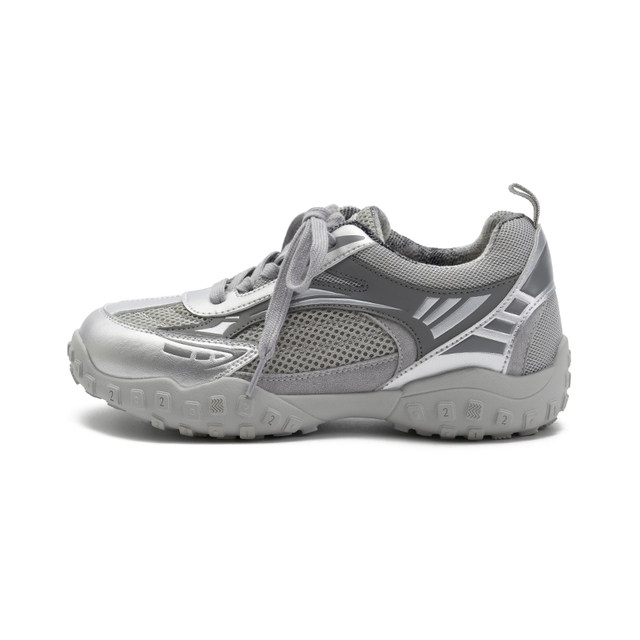 Masuji 2025 autumn new mesh breathable sports shoes fashionable and versatile dad shoes light casual shoes
