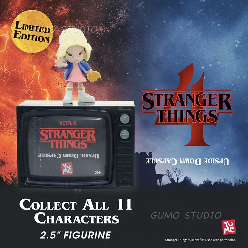 Gumo怪奇物語stranger Things電視盲盒upside Down裏世界yume