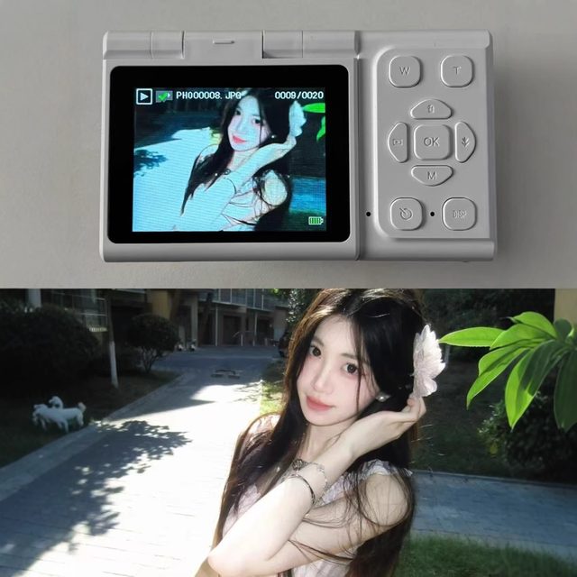Retro CCD digital camera student party entry-level campus travel vlog self-portrait mirrorless camera