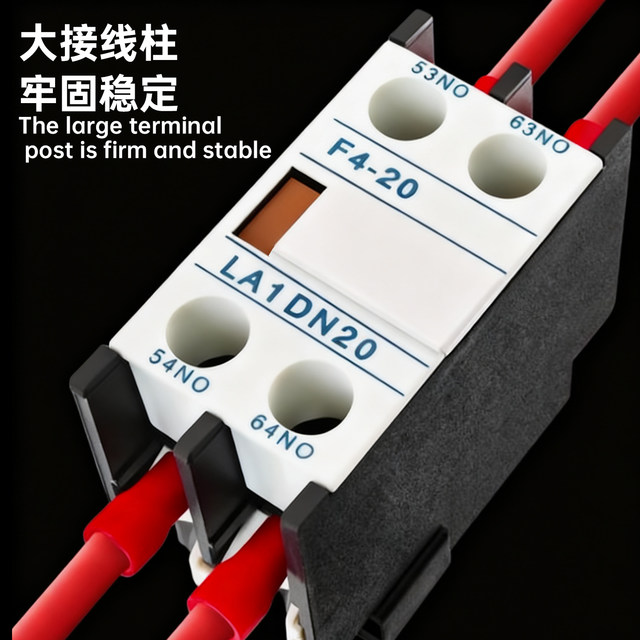 
CJX2 AC contactor auxiliary contact F4-11 20 22 13 31 40 04LA1-DN22 2 open 2 close