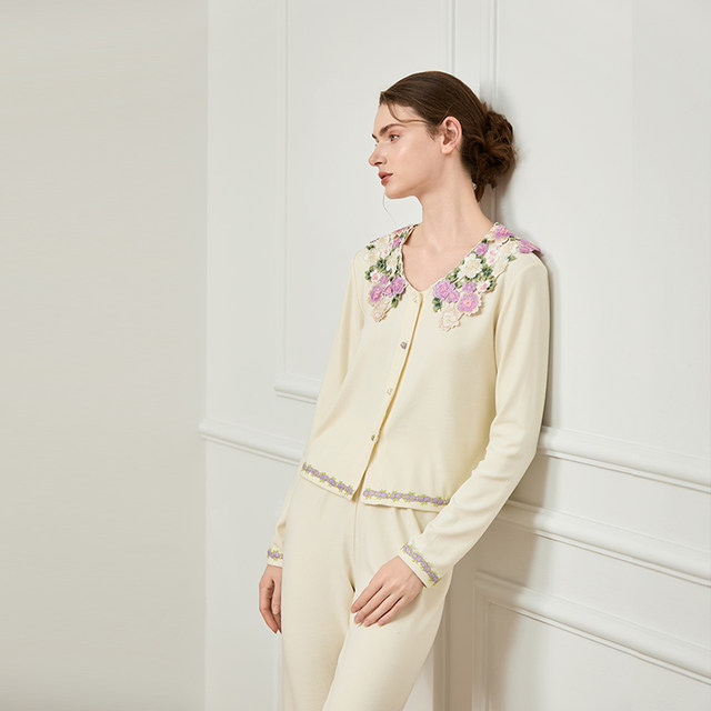 NoirTease spring and autumn thickened German velvet pajamas women's ...