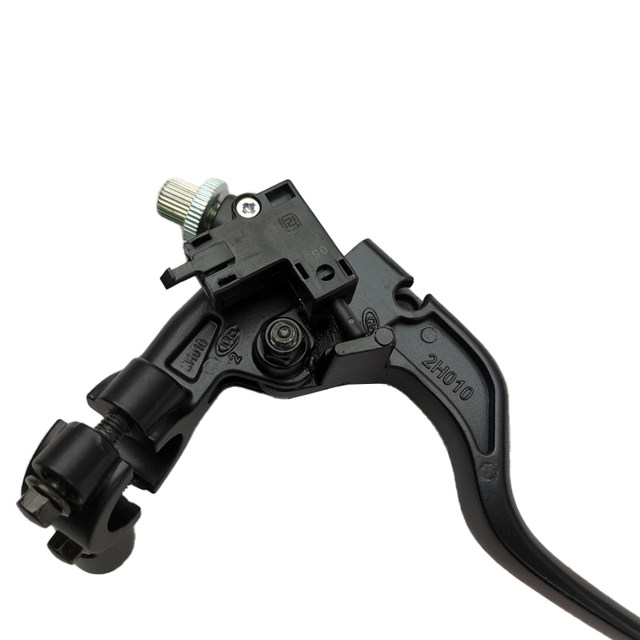 Suitable for motorcycle DR300 left mirror holder assembly DR250 clutch handle switch handlebar support horn original factory