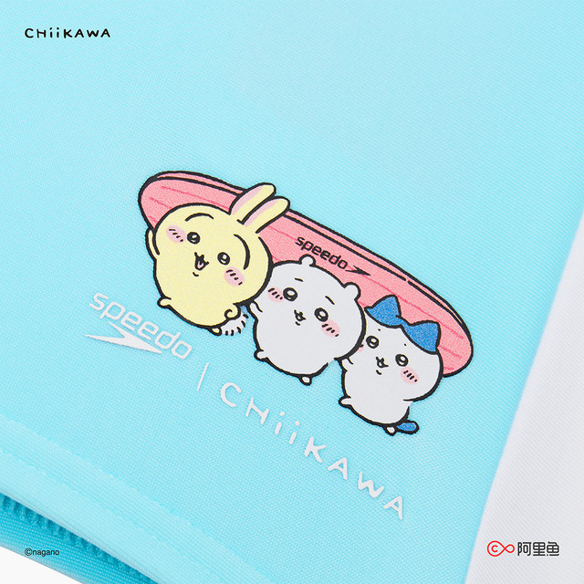 New SpeedoCHIIKAWA series playful printed boys' comfortable boxer swimming trunks