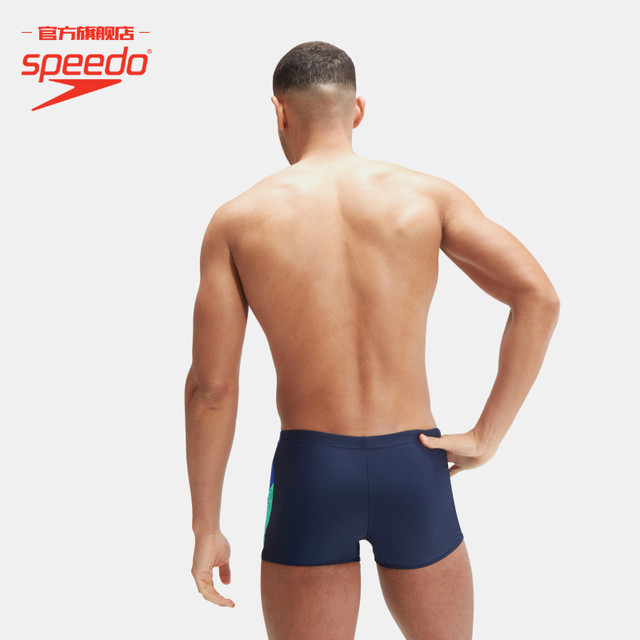 Speedo/Speedo Classic Daily Fitness Training Anti-Chlorine Color Band Comfortable Swimming Boxer Boxer Boxer Boxer Boxer Boxer Boxer