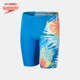 Speedo/speedo cute printed comfortable and close-fitting children's knee-length swimming trunks sun protection swimwear for boys, middle and large children