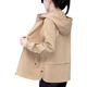 
High-end short jacket for women's spring and autumn new windbreaker casual mother's Korean loose jacket versatile women's jacket