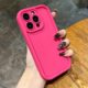 Rose red macaron K11 suitable for OPPO Reno14/13/12 mobile phone case 9pro+ solid color 10/Find X8S+/A2 dopamine A72/5 anti-fall 6 airbags X9/7 female 3 silicone A1x
