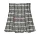 Female! Unique original S home high-waisted ruffled trumpet mini skirt