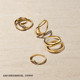 Pandora ESSENCE Nature Double Ring Two-in-One Design Gift