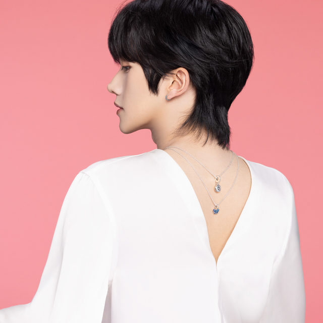 [Same Style as Yellow Star] Pandora Pandora Everlasting Halo Ring Silver Fashionable and Exquisite Couple Gift Stacking