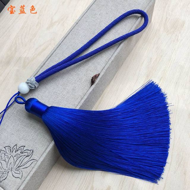 DIY jewelry accessories Chinese knot rayon thread tassel combination handle rope car pendant hanging tassel
