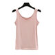 Modal camisole women's summer thin solid color sleeveless bottoming shirt, slim and versatile, simple inner U-neck top