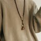 Erli handmade Jupiter original couple necklace retro sweater chain national style necklace pendant versatile national style