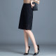 Lace skirt women's skirt 2025 new spring and autumn mid-skirts look slim and high waist hip skirt mid-length commuting one-step skirt