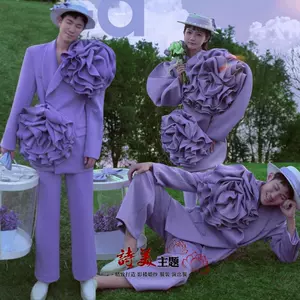 主题服装紫色 新人首单立减十元 22年2月 淘宝海外