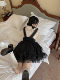 Labeau-Tao Lisi-Homemade Japanese Girls Sensing Puff Puff high-waisted A-line skirt Skill skirt