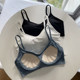 2022 beautiful back sports strapless underwear for summer thin women's gathering small chest vest bra without steel ring