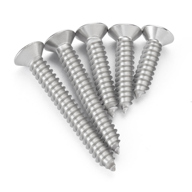 304 stainless steel cross countersunk head self-tapping screw flat head wood screw lengthening screw M2M3M3.5M4M5M6M8M
