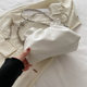 Niche textured bag for women 2025 new summer versatile chain one-shoulder crossbody bag high-end pleated cloud bag