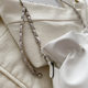 Niche textured bag for women 2025 new summer versatile chain one-shoulder crossbody bag high-end pleated cloud bag