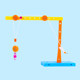 Scientific small production small invention homemade crane handmade material package student physics experiment school teaching aids and equipment