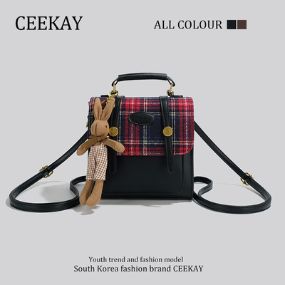 taobao agent Ceekay, retro one-shoulder bag, shoulder bag, fashionable advanced backpack, 2023 collection, high-quality style