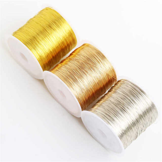 100 meters color -guaranteed alloy copper wire wire is not easy to break DIY tie flowers fixed blossom velvet flower DIY ancient style jewelry accessories
