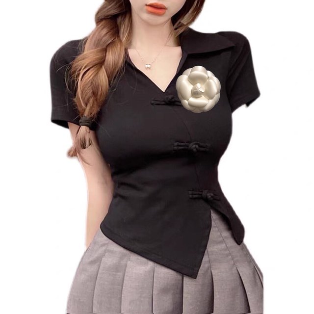 Full 6.1cm high-end thickened silk super-shaped flowers camellia small fragrance flower ornament bottom plus brooch head clamp