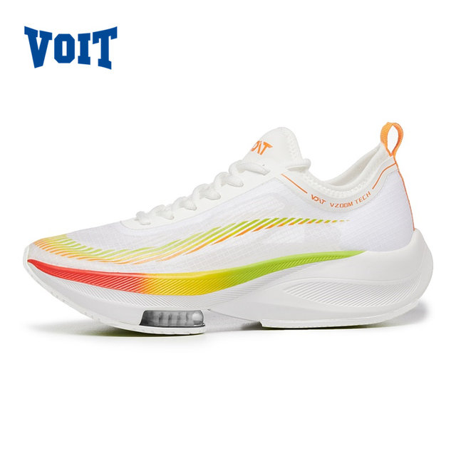 VOIT professional running shoes for women marathon lightweight mesh breathable thick-soled summer racing air-cushion sneakers