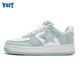 VOIT casual sneakers men's low-cut trendy and versatile 2025 new star white shoes women's thick soles increase