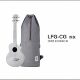 White Bear Rainbow People LYRA Composite Fiberglass Ukulele 23-inch Waterproof Outdoor Lightweight Small Guitar Girl