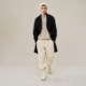 Jack Jones 24 spring new NFL joint loose round collar pure colored letters pure cotton sweater sweater men's clothing