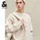 Jack Jones 24 spring new NFL joint loose round collar pure colored letters pure cotton sweater sweater men's clothing