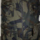 MLMR Autumn New Denim Camouflage Half-length Skirt for Women Trendy Personality Cool Retro One-Step Zipper Skirt