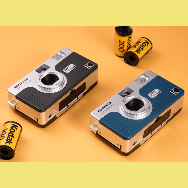 Kodak F8 retro interchangeable film point-and-shoot camera for beginners birthday gift for girls ins film