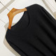 Large size knitted dress for women in autumn and winter new loose round neck and inner temperament versatile tassel diamond-set top outside wear
