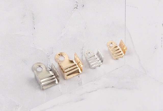 DIY handmade material jewelry accessories tongue tongue buckle Ma Zai clamping flat belt flat line clamp flat leather rope and buckle clip bag