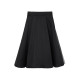 Piaole nets skirt female 2024 summer new commute temperament high waist high waist thin vertical fold mid skirt
