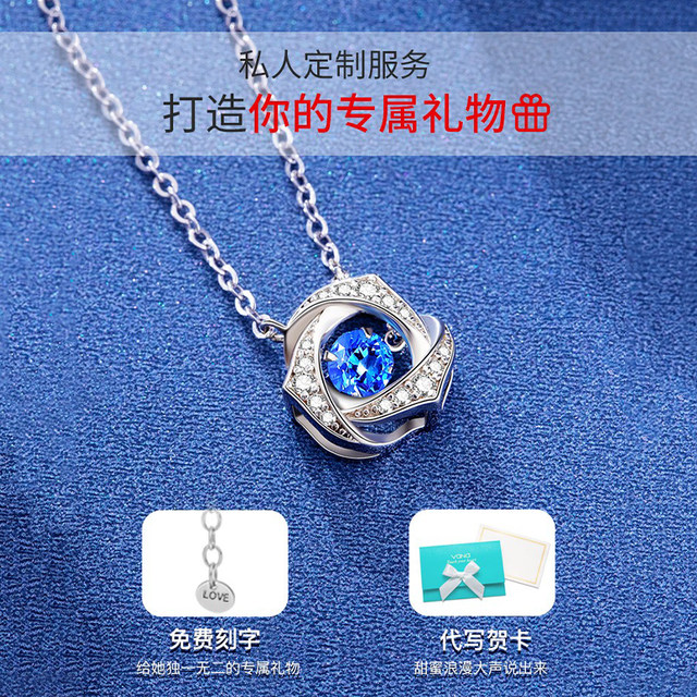 Vana Brilliant Heart Sterling Silver Necklace for Women 2025 New Hot Pendant Birthday Gift for Girlfriend