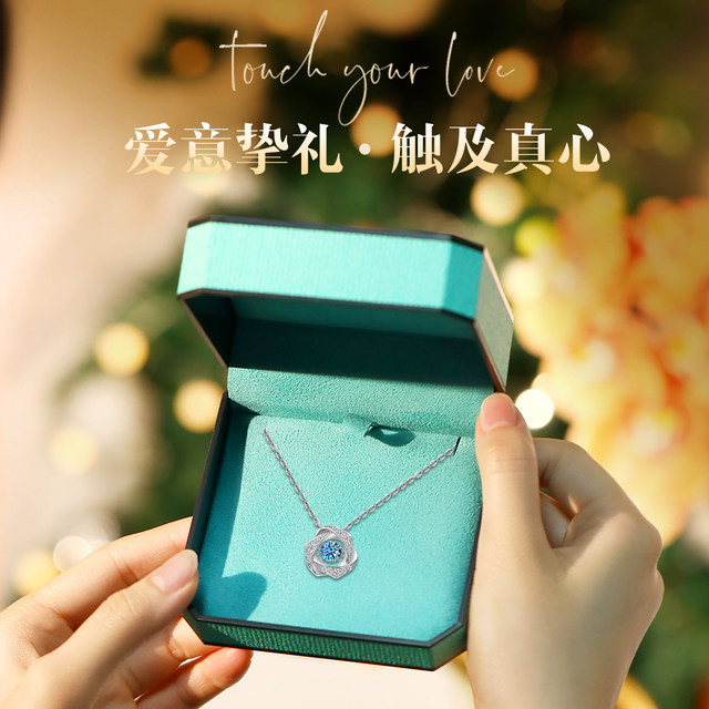 Vana Brilliant Heart Sterling Silver Necklace for Women 2025 New Hot Pendant Birthday Gift for Girlfriend