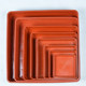 Gardening square large flower pot tray thickened flower holding bottom plate holding the square flower pot base to connect to the water tray