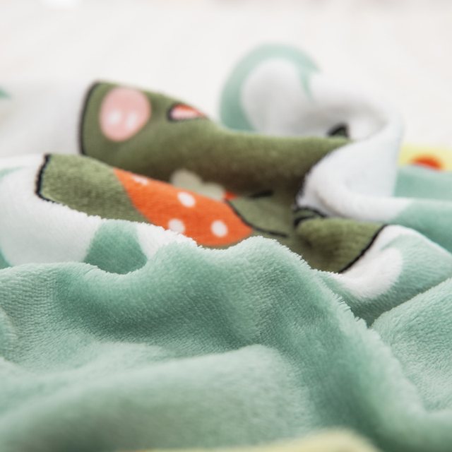 Autumn and winter milk velvet printed latex pillowcase pair thickened student pillowcase single children's memory foam pillow core cover