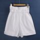 945 wide-leg shorts, new spring cotton slim and versatile temperament, fashionable white flared hot pants, women's foreign trade
