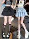 Pink puff cake short skirt Female summer high waist thin A -line ruffled umbrella skirt small pleated skirt