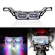 Motorcycle taillight flashing LED colorful modified electric brake light ghost fire pedal universal Yamaha warning light