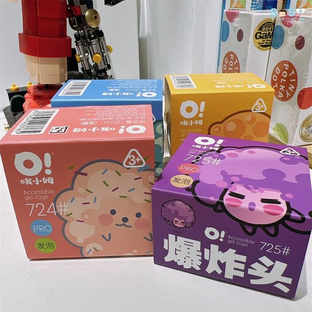 [SOSO Global] Oh Little Mum Oslime Glip -making Children Declaiming Toys Crystal Mud Polying Mud safe and environmentally friendly
