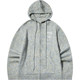 Beaster facial embroidery pattern hooded knitted cardigan male autumn new loose retro sweater outer

