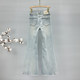 Simple and fashionable flared jeans for women 2025 new spring outfit high-waisted slim versatile nifty trousers