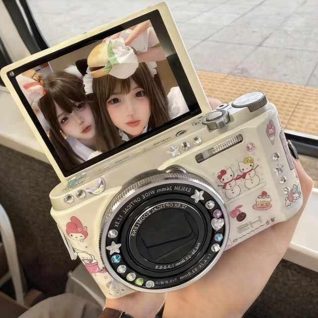 CCD digital children's campus camera selfie dual-camera ultra-clear pixel retro card machine travel student camera