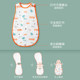 Baby sleeping bag pure cotton gauze sleeveless vest newborn child sleeping anti-kick quilt baby summer thin air-conditioned room